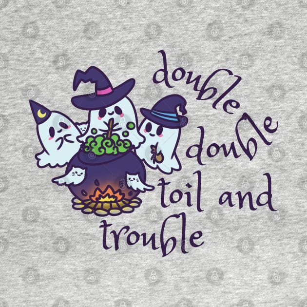 Funny Witch Ghosts Shakespeare Quote Halloween by Art by Biyan